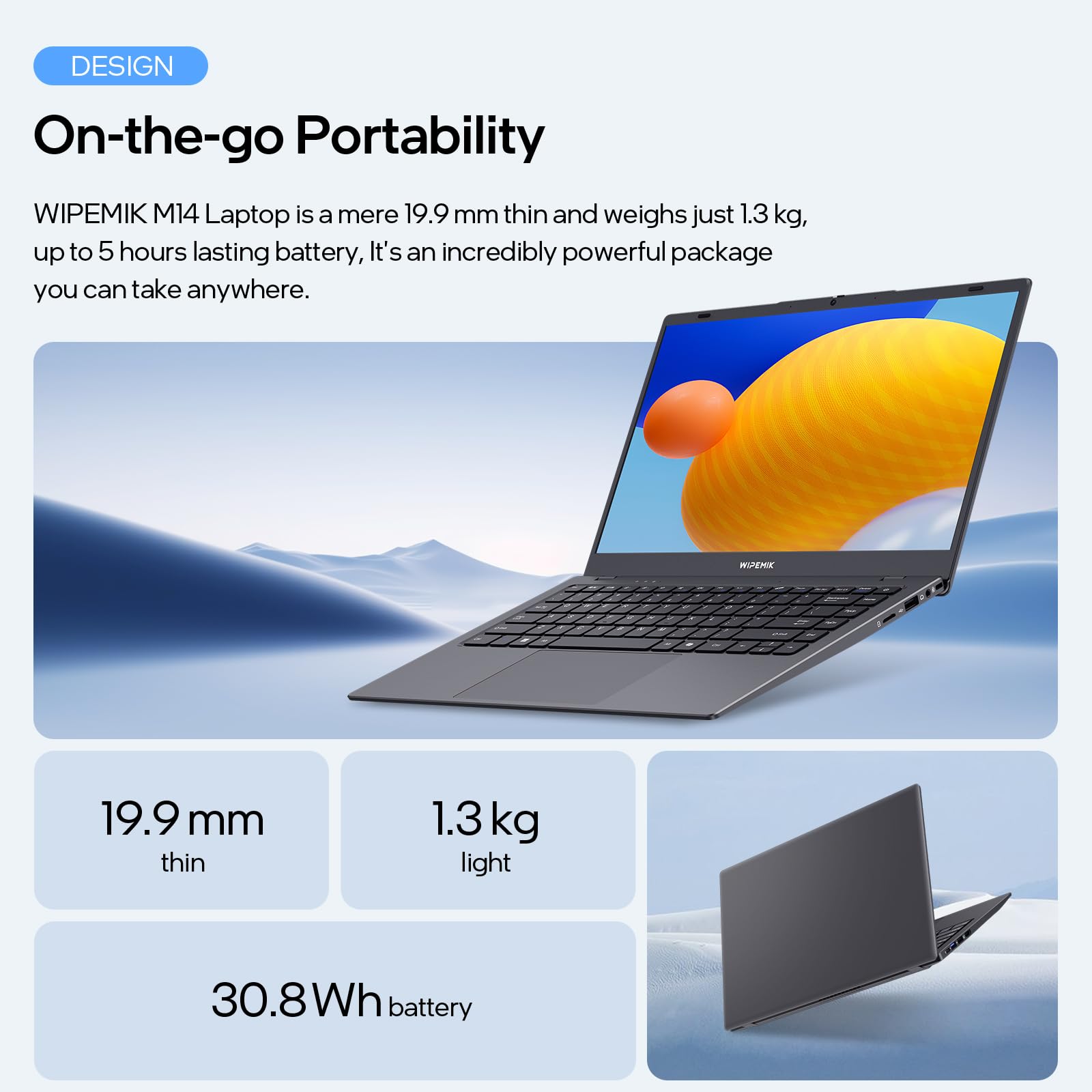 Amazon.co.jp: WIPEMIK 14インチノートパソコン, 8GB RAM ノート