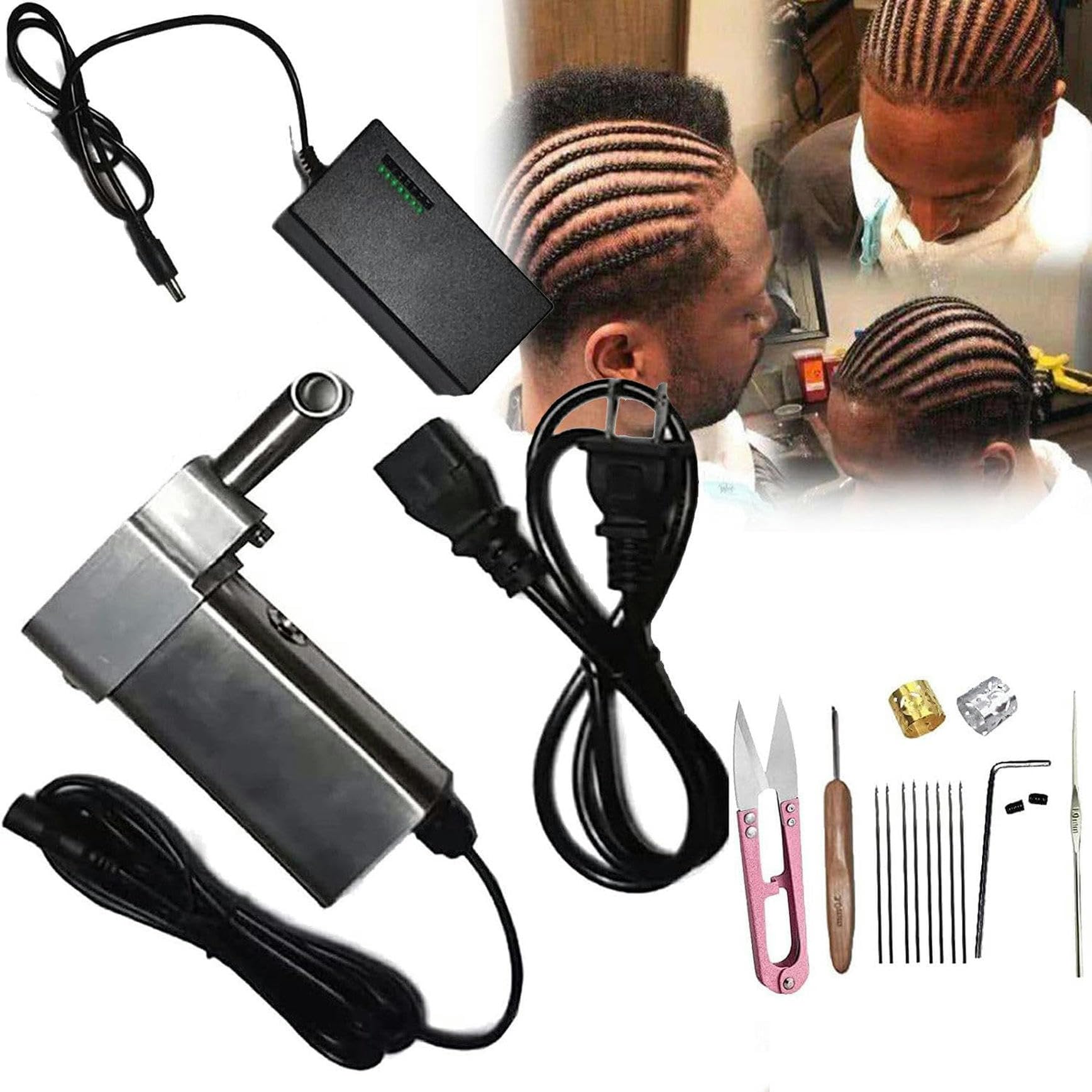 Machine à tricoter dreadlocks automatique contre la fatigue manuelle