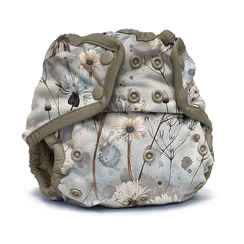 Miniatura 33 de Kanga Care Rumparooz - Funda de pañal de tela reutilizable de tamaño único, Aplix Quinn de 6 a 35 libras Quinn,BOO,Castle,Cobre,Dragones vuelan -