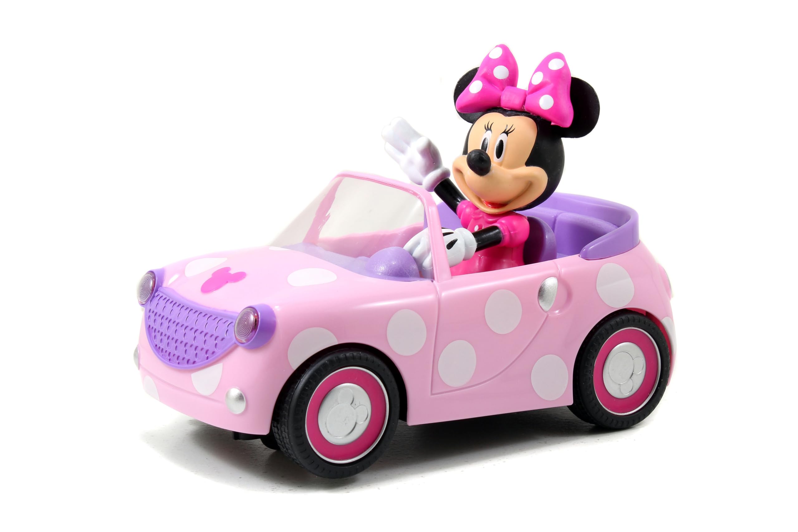 Jada - Disney Funko Minnie Roadster - do przodu i do tyłu - figurka w zestawie - 3-letnia licencja