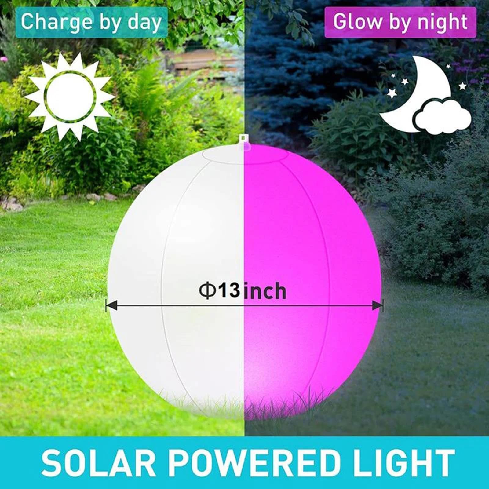 Palloni da spiaggia LED gonfiabili | 4 pz Pallone da spiaggia illuminato | Giocattolo con palline luminose piscina a 16 colori | 4 modalità luce regolabili Giocattoli spiaggia per beachball