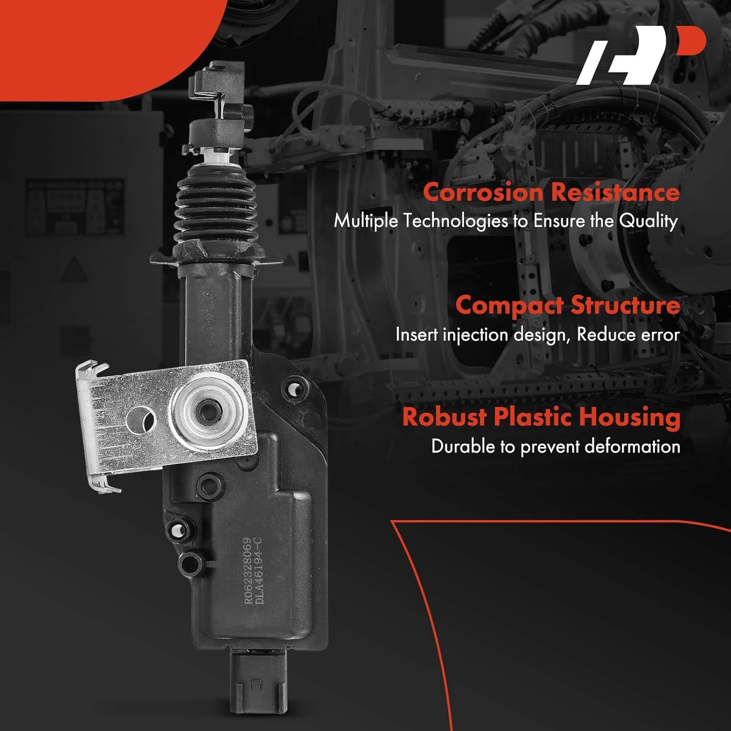 A-Premium Right Passenger Side Sliding Door Latch Lock Actuator Compatible with Ford E-150/E-250 2003-2014, E-150/E-350 Club Wagon 2003-2005, E-450 Super Duty 2003-2017, E-550 Super Duty 2003