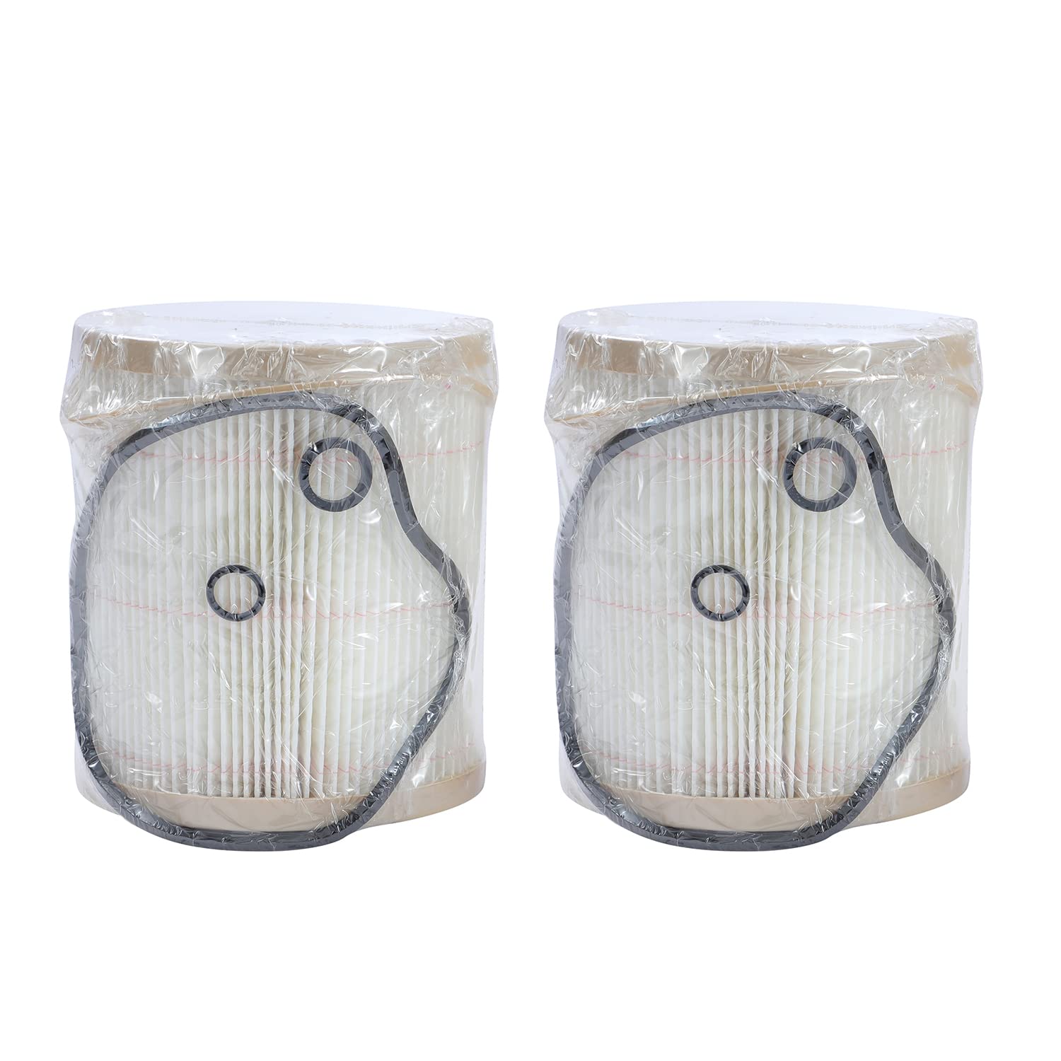 KATSU 2X Elementos de Filtro 2040PM/TM Compatible con Racor FG900 F900 Motor Diésel Filtro de Combustible Separador de Agua Reemplazo Camión Tractores Marino Generador Eléctrico
