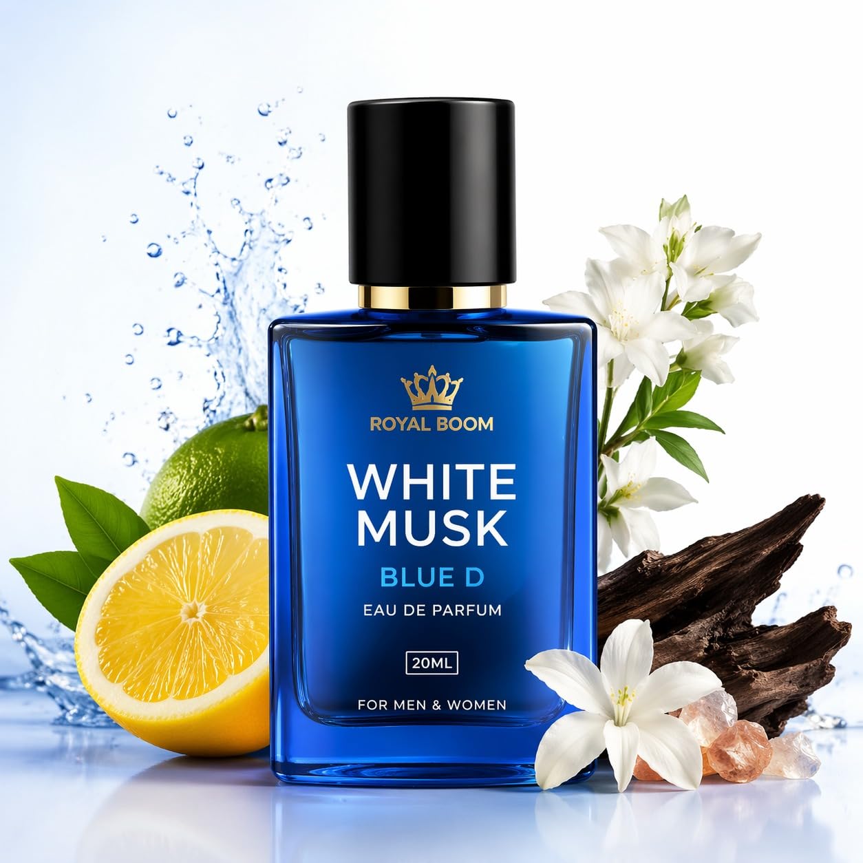 White Musk Eau De Parfum Perfume for Men & Women | 6 HR Long Lasting Premium Fragrance Spray, Daily Wear Scent (10, Amber)-image-27