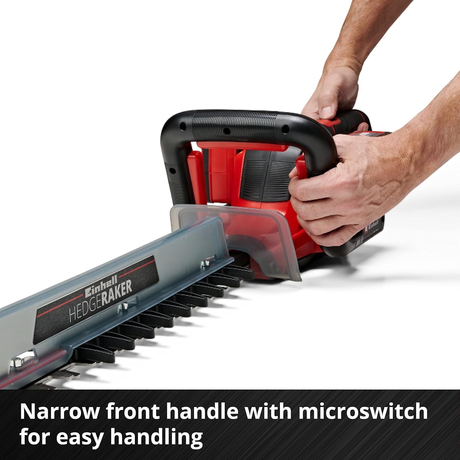 Einhell Ge-Ch 36/65 Li-Solo Power X-Change Nożyce do Żywopłotu, Czerwony/Czarny, 720 mm