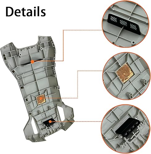 Miniatura 4 de ZWLLKJGS Carrocería superior cubierta cubierta piezas de reparación para Dji Mini 3 Drone Accesorios de repuesto originales (carcasa superior)