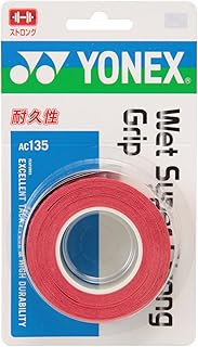 ヨネックス(YONEX) テニス バドミントン グリップテープ ウェットスーパーストロンググリップ(3本入り)