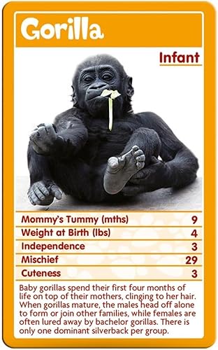 Miniatura 9 de North American Wildlife Top Trumps - Juego de cartas