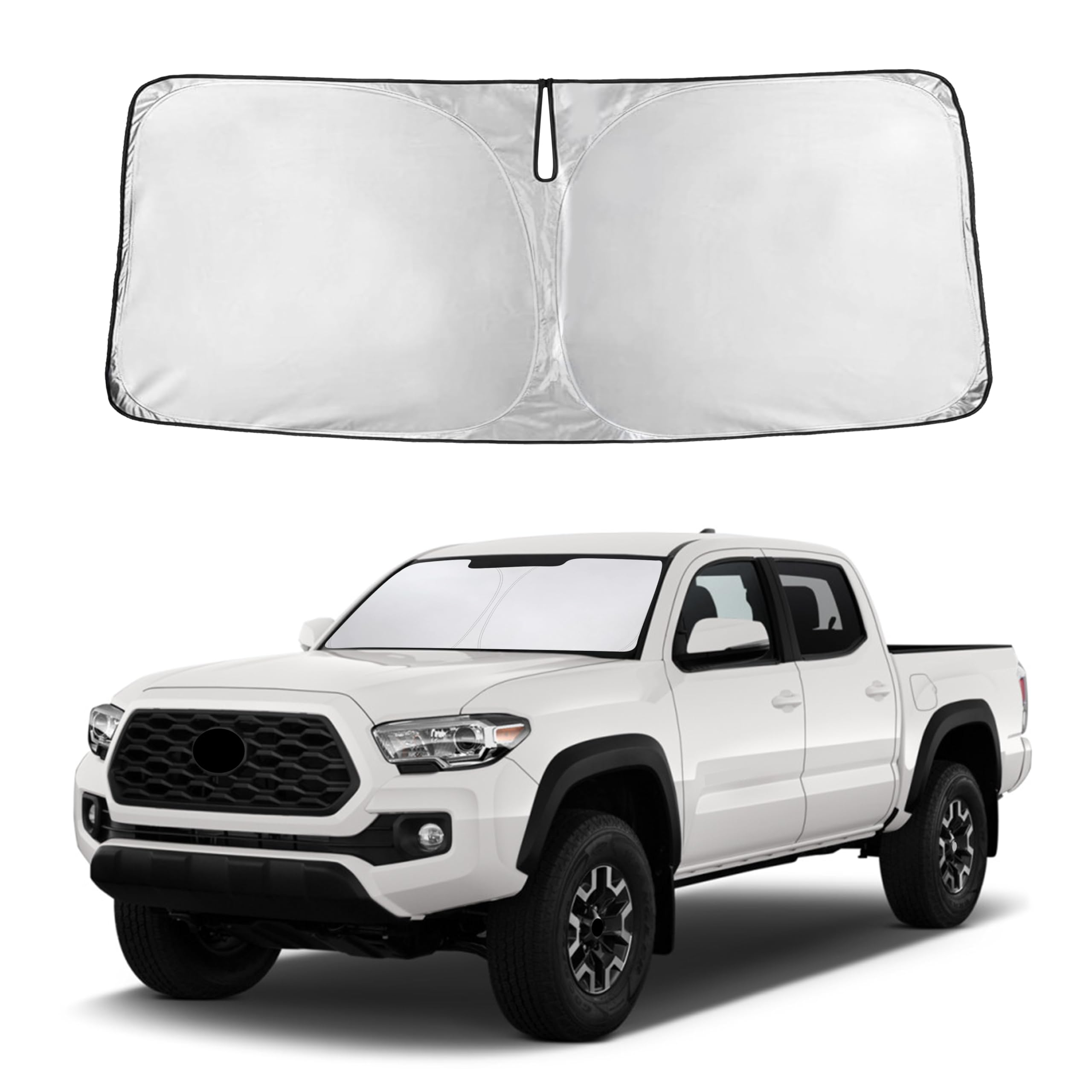 Autovir Windshields Sun Shade Fit for 2016-2024 2025 2026 Toyota Tacoma