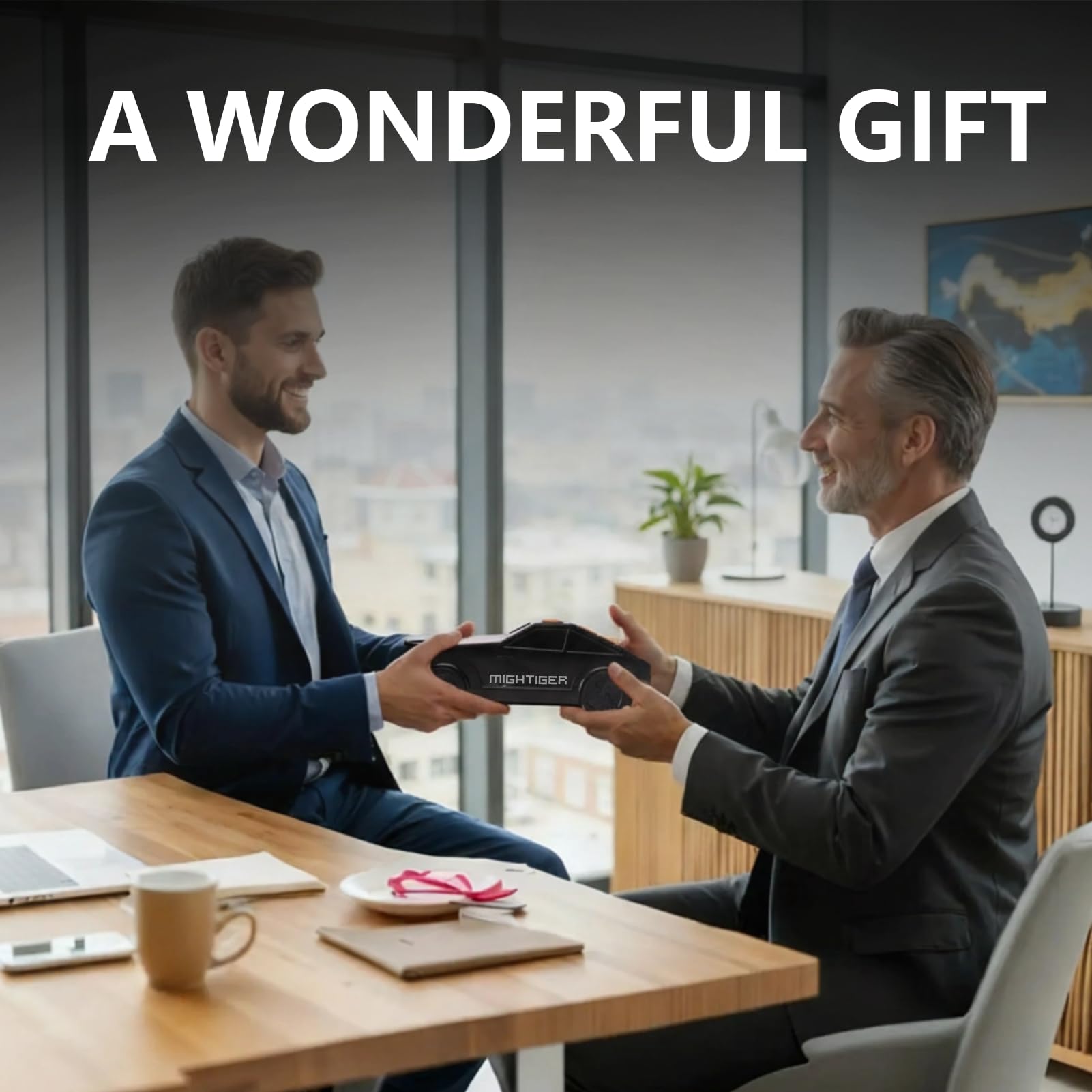 Tire Inflator Portable Air Compressor Cordless Mini Bike Air Pump with Digital Dual Values Display, 150 PSI Car Tires Air Pump with LED Lights&Pressure Gauge for Auto, Motorcycles, Bikes, Balls