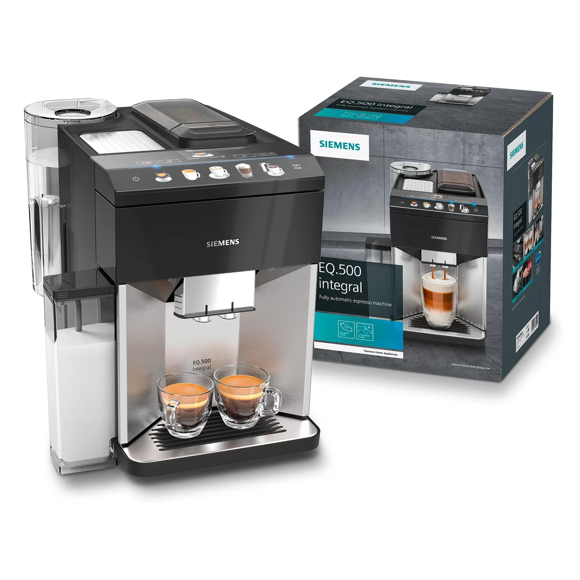 Siemens EQ.500 TQ507R03 machine à café Entièrement automatique Machine à expresso 1,7 L