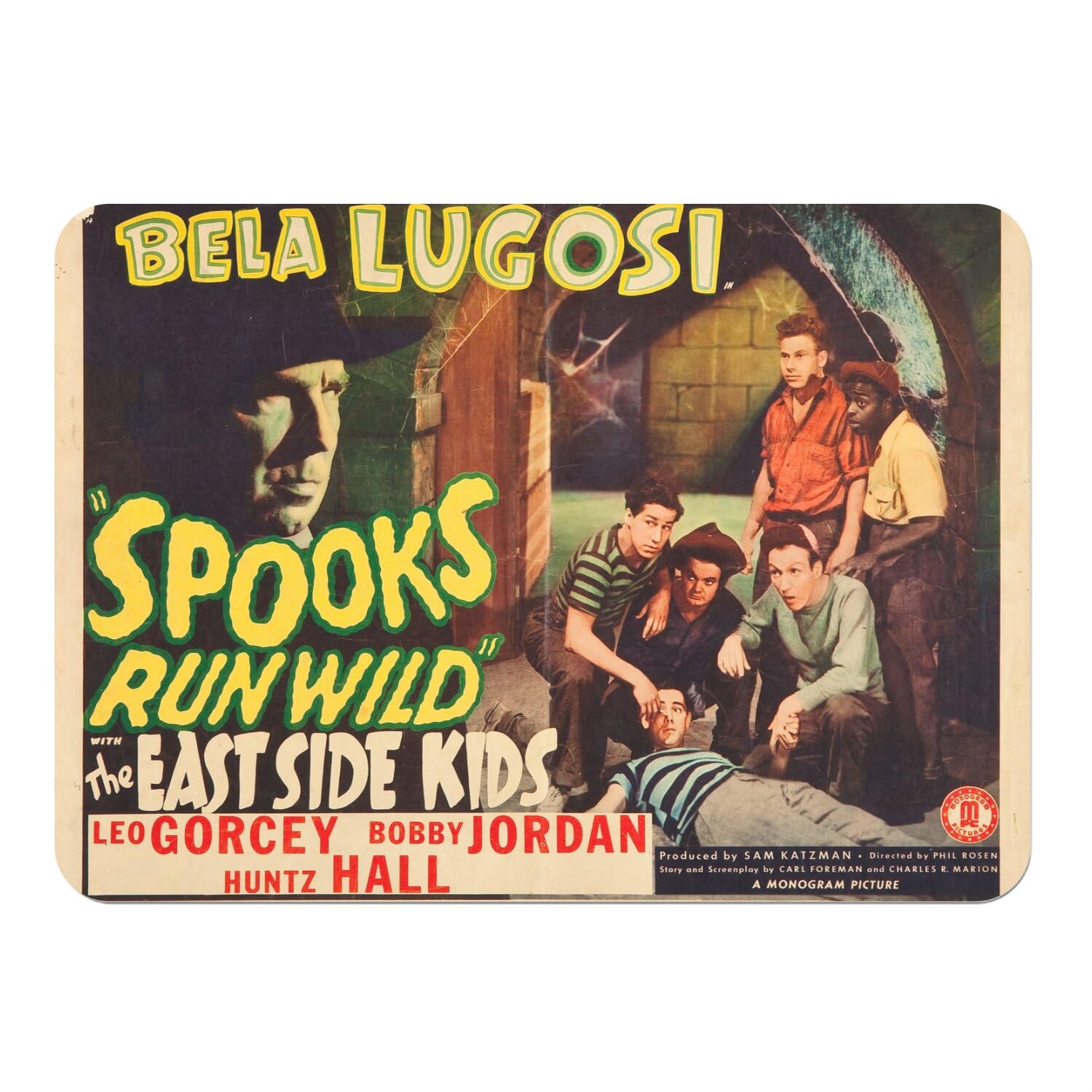 Sets de table liège Spook Run Wild, finition premium pour table rétro chic