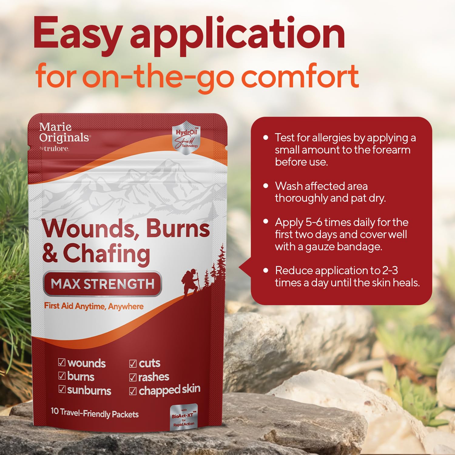 Marie Originals Wounds, Burns & Chafing Ointment Packets, 10 Packets — Amazon image 9