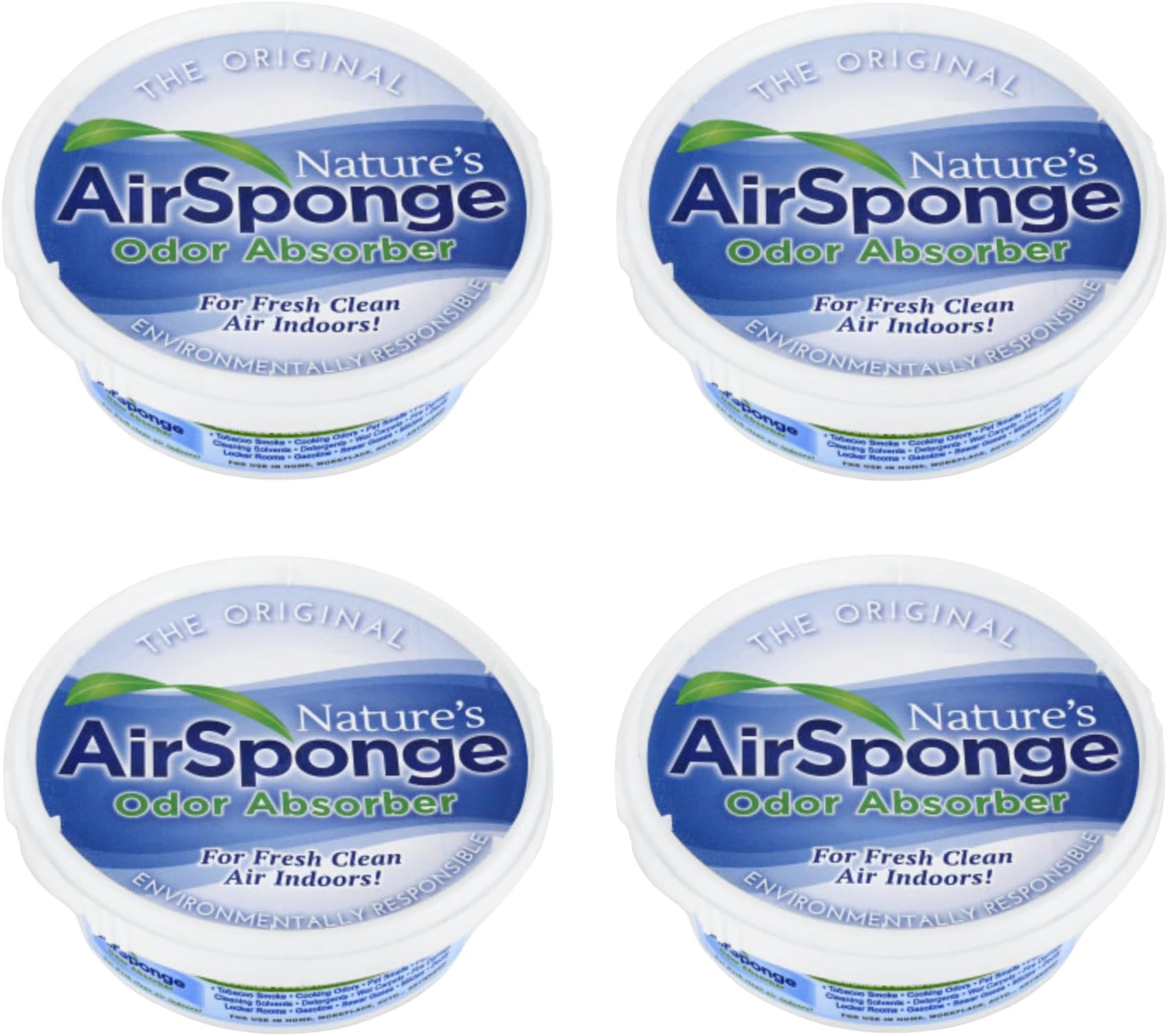 Nature's Air Sponge Odor Absorber Unscented Plastic Tub 1/2 Lb.