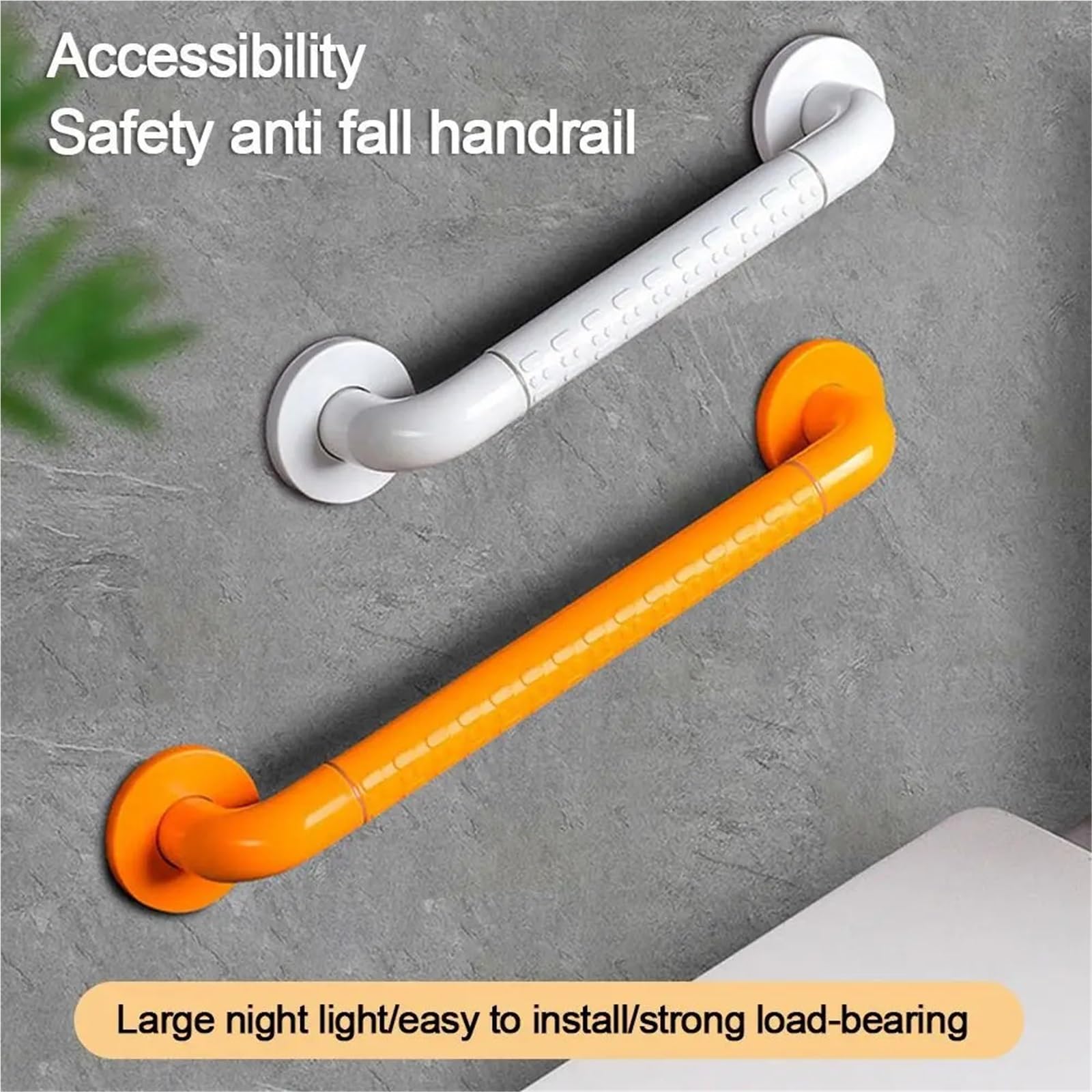 Maniglia di Sostegno per Vasca da Bagno, Maniglia di Sicurezza per WC, corrimano, utile Supporto di Sicurezza per Doccia, portasciugamani(10,40cm)