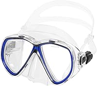 Vista 6 de IST Máscara de buceo de doble ventana M75 Martinica