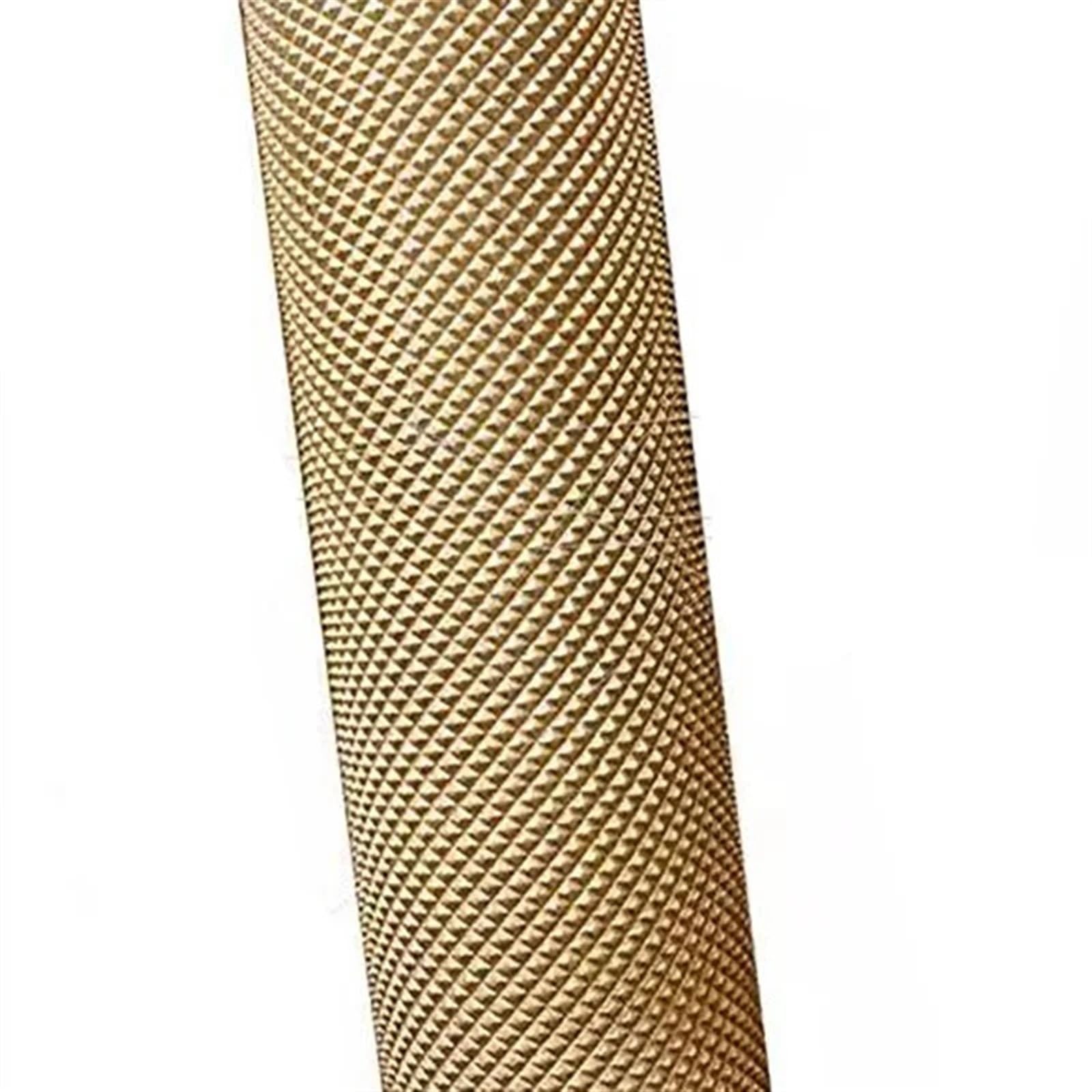 C28000 Barre tonde zigrinate in ottone da 3 mm a 28 mm 3 mm x 500 mm 4 mm x 500 mm 5 mm x 500 mm(12mm x 500mm)