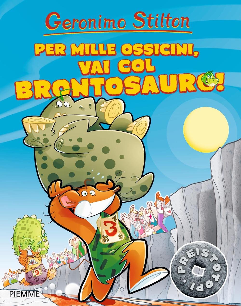 Per Mille Ossicini, Vai Col Brontosauro! Preistotopi. Ediz. Illustrata - 4