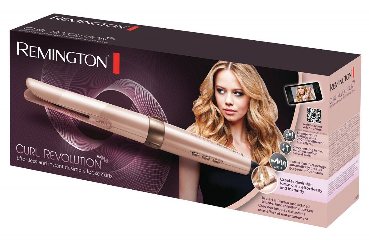 Remington CI606 Fer à Boucler Curl Revolution