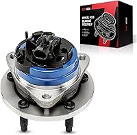 Vista 56 de Conjunto de cojinetes de buje de rueda delantera Torchbeam 513347 para Mazda CX-5 2013-2022, 2014-2021 Mazda 6 Rodamiento de rueda de 5 lengüetas