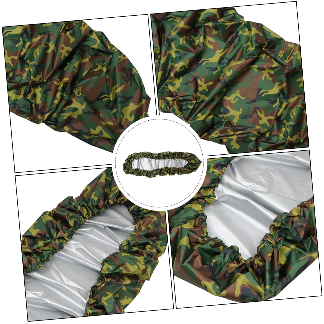 TOYANDONA Copertura del Kayak Posto a Sedere Scudo Impermeabile per Kayak Kit gommone Impermeabili Waterproof Copertura Impermeabile per Kayak Copertura per Kayak Panno Oxford Impermeabile
