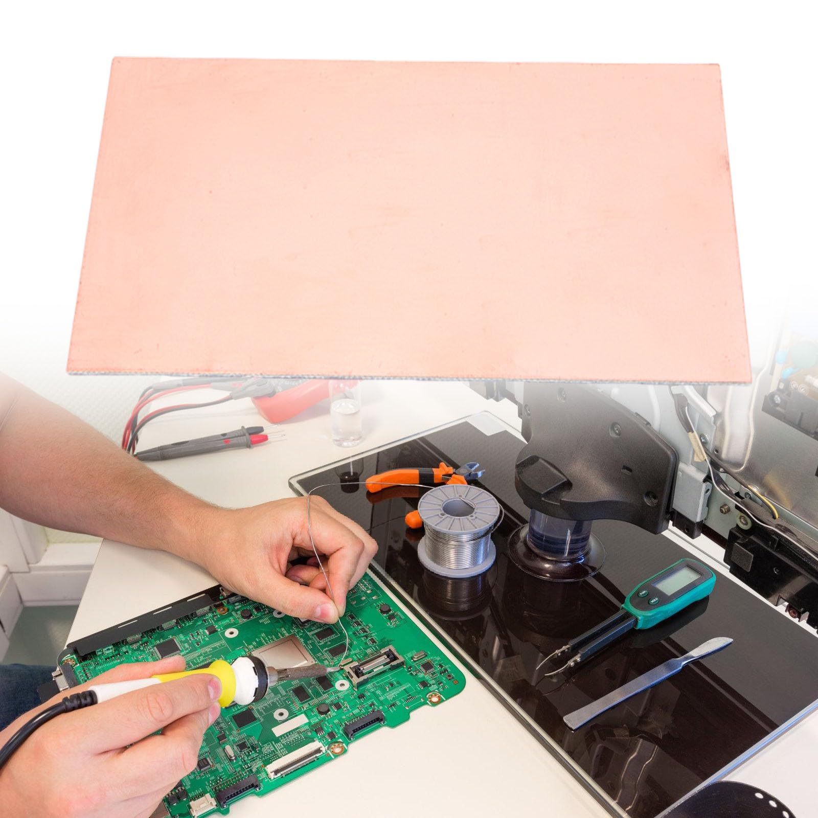 10 Stück Doppelseitige Messing-Laminatplatten 1,5 Mm – Für Leiterplattenherstellung, Prototypen & Elektronik-Bastelprojekte