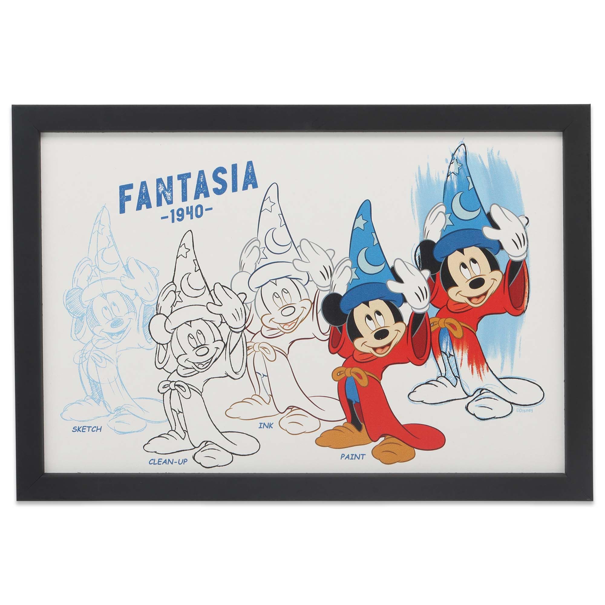 Amazon.com: Disney Fantasia Framed Wood Wall Decor | Classic