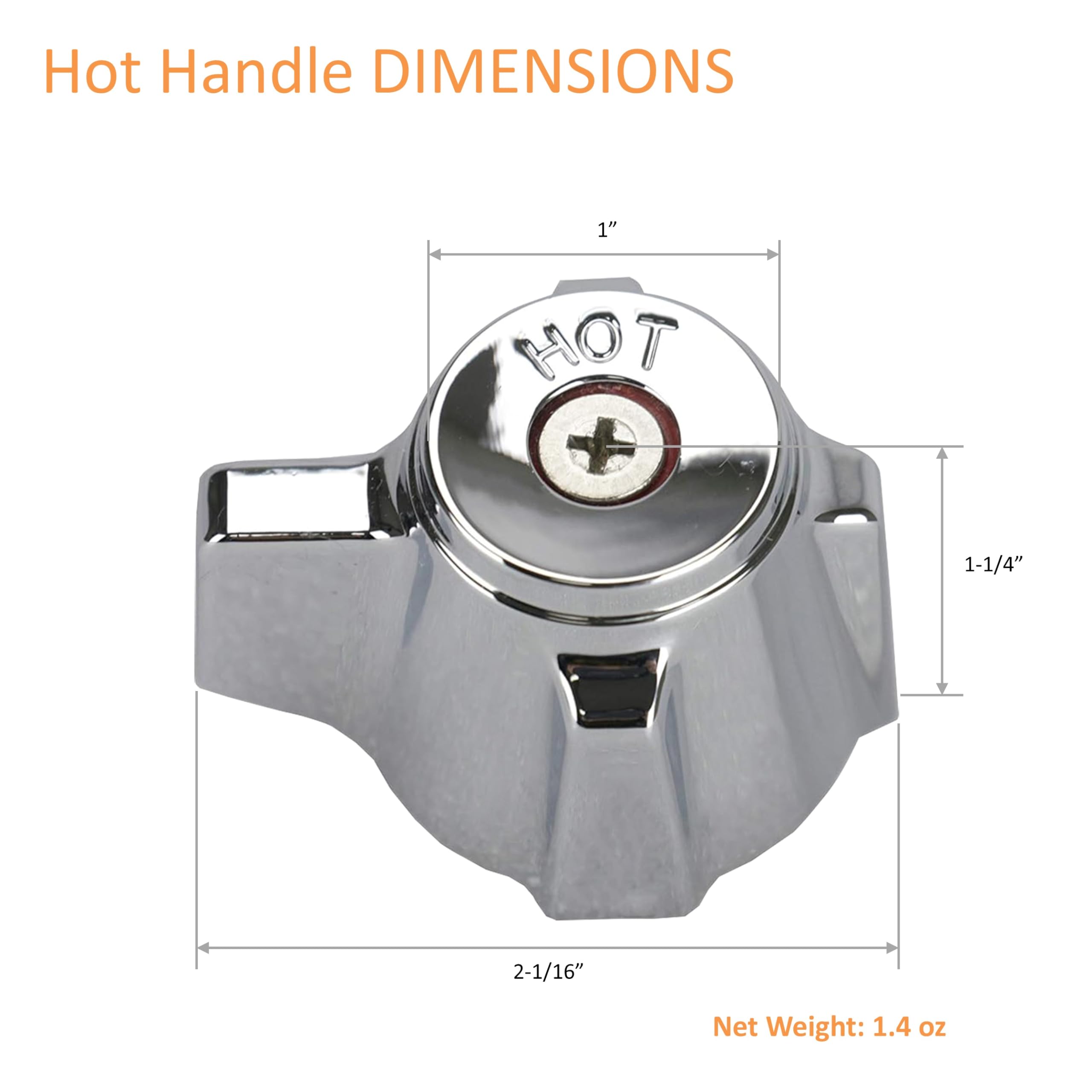 Leyso Hot Knob Handle for ABC 4