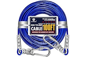 Venterior Dog Tie Out Cable 20 ft