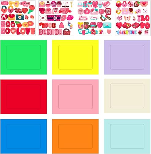 Miniatura 5 de D4DREAM Marcos de fotos para el día de San Valentín kits de manualidades para niños 20 unidades marco de fotos para manualidades actividades de San