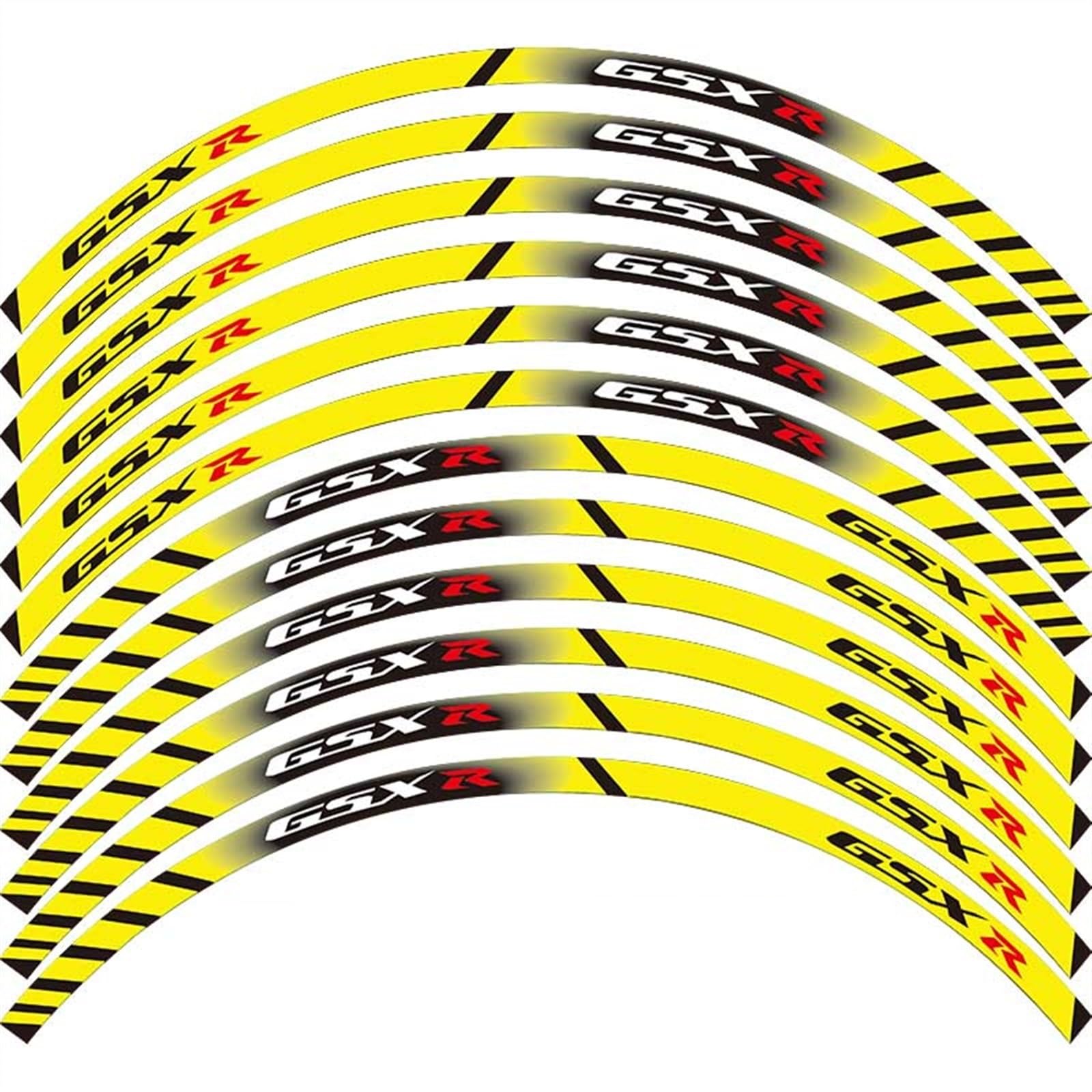 Applique Motorcycles Reflective Sticker for S&uzuki for GSXR 250 400 600 1000 750 for GSXR1000R for GSXR1000 for GSXR600 750(A3)