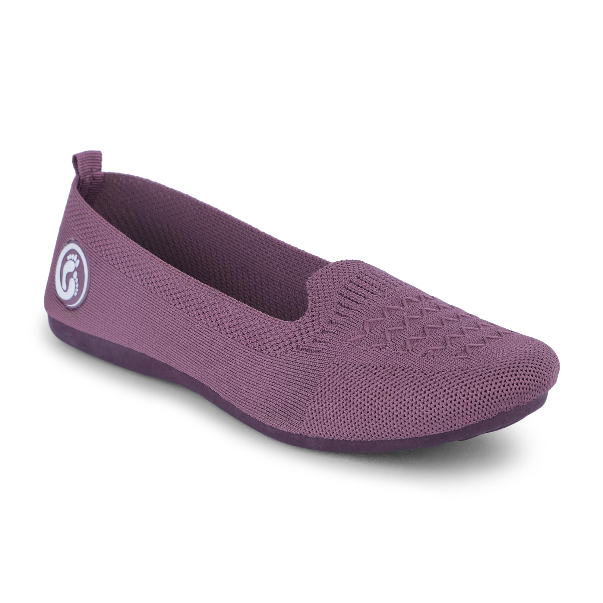 Women's Round Toe Ballet Flats | Lightweight Foldable Slip-On Shoes | Breathable Mesh Ballerinas for Daily Walking, Office & Casual Wear-image-33