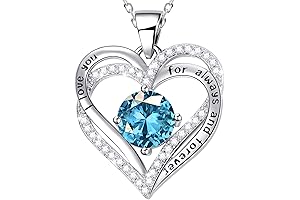 Heart Necklaces for Her: Express Your Love with Blue Topaz
