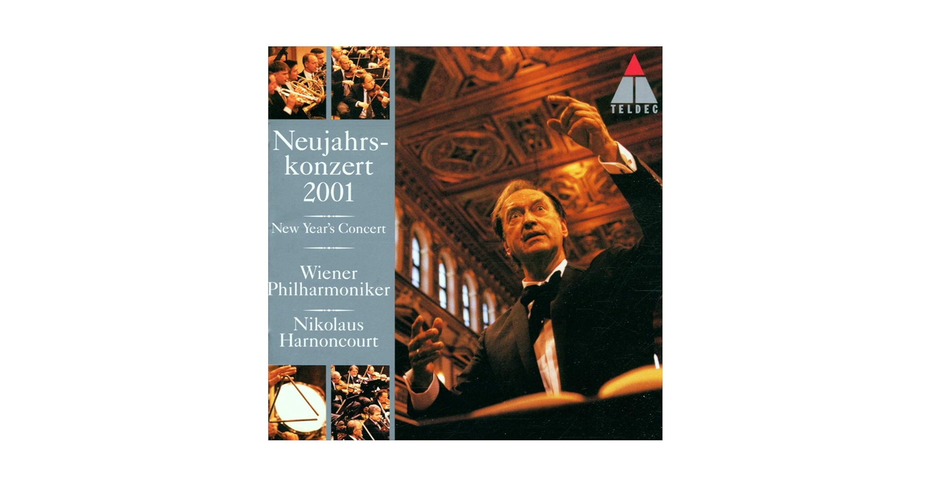 【売約済】アーノンクール／ニューイヤー・コンサート 2001  2CD Philharmoniker: New Year's Concert 2001: Nikolaus