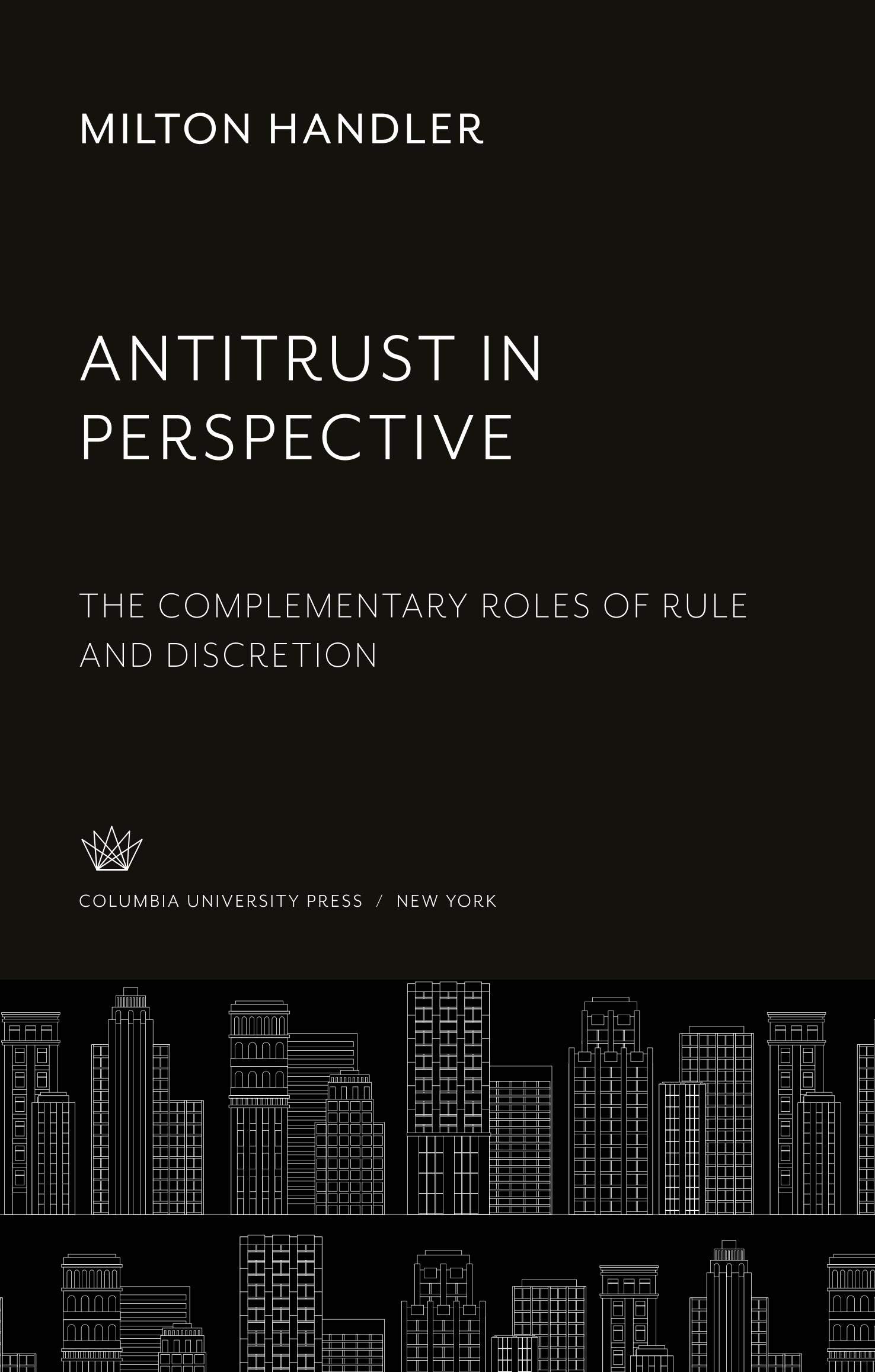 Antitrust in Perspective analyse juridique droit de la concurrence régulation