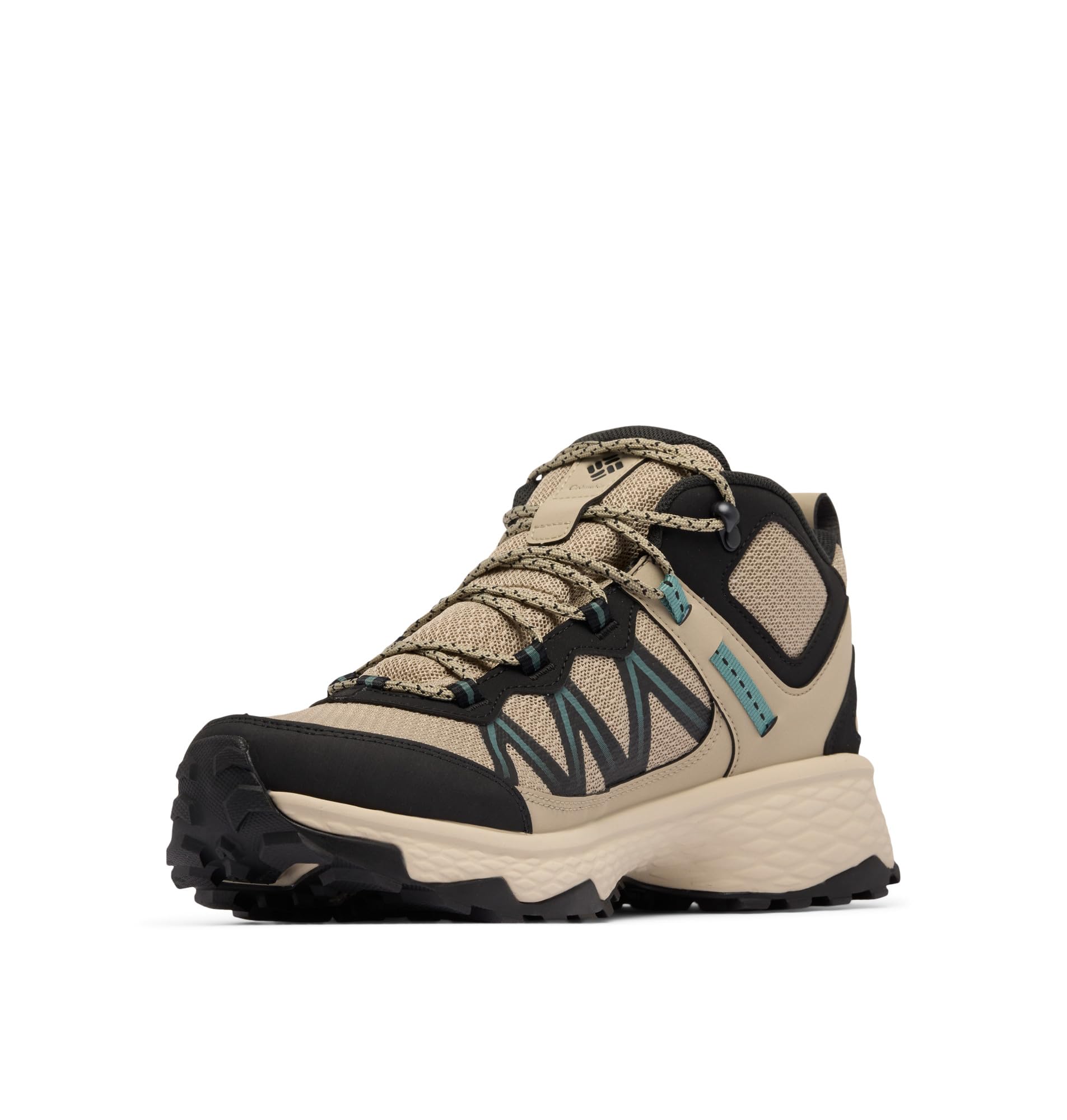 Columbia Męskie buty trekkingowe Peakfreak Rush Mid Outdry, płócienne brązowe/metalowe, 40 EU