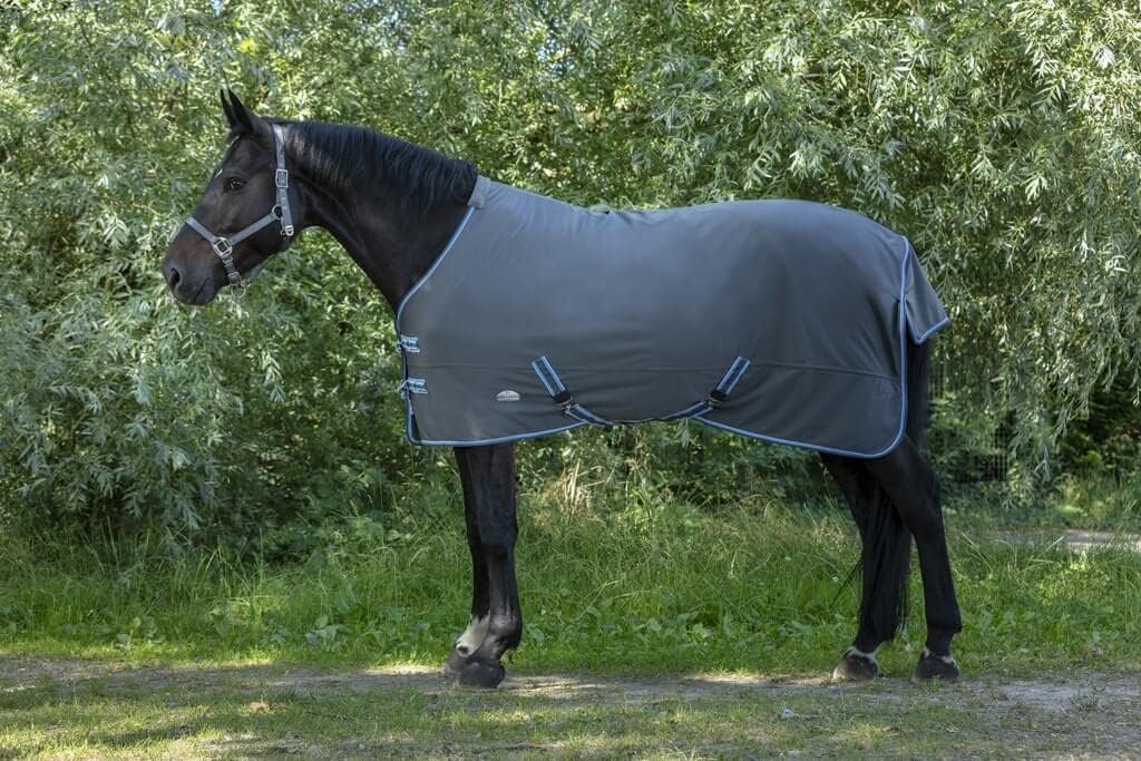 (Ekia) 3338025594288 Horse Riding Equipment Gray & Blue ETH.SOFTSH.Sheet Grey/BLU.6 '6 400072166, oner Size, Other