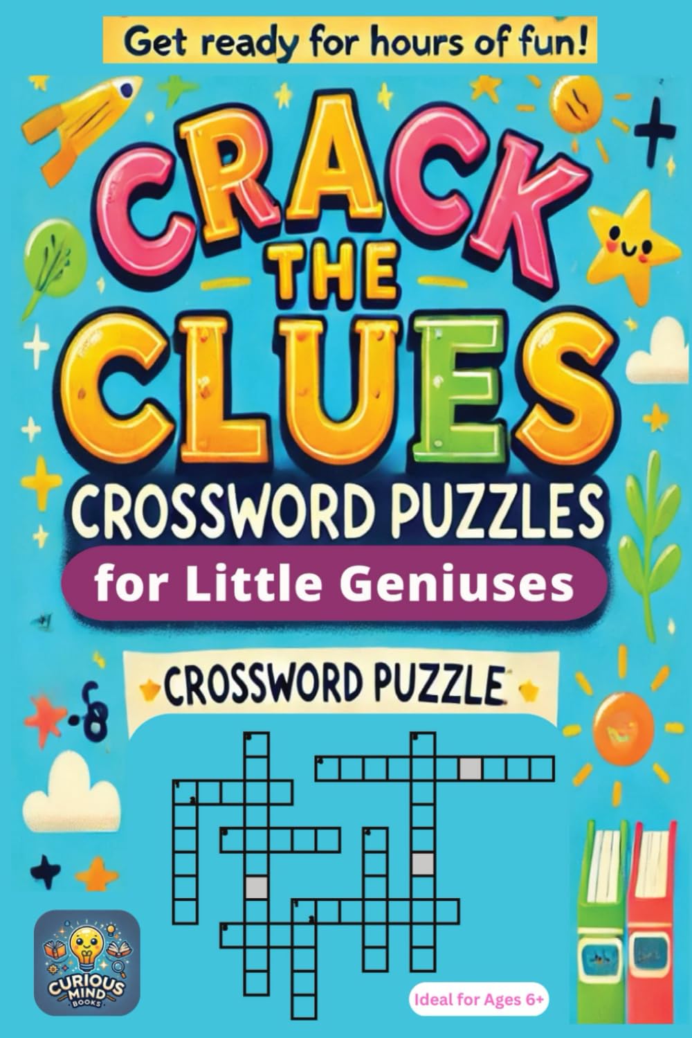 Crack the Clues: Crossword Puzzles for Little Geniuses