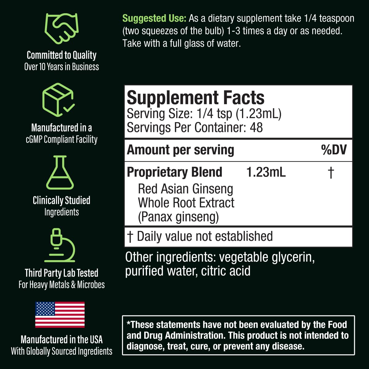 Active Ginseng - Korean Red Panax Ginseng - Natural Ginsenosides & GMO-Free — Amazon image 9