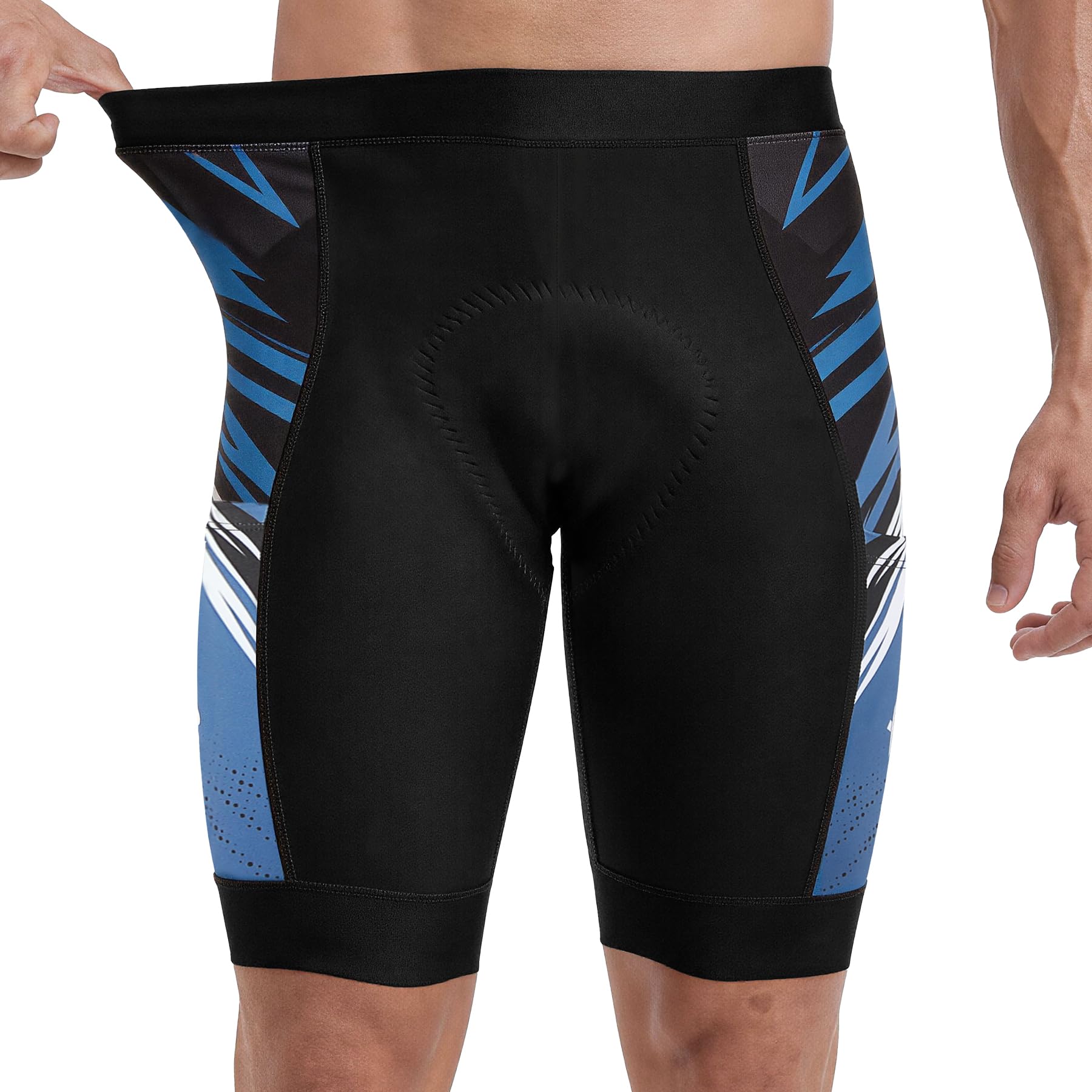 X-TIGER Short VTT Homme avec 5D Gel Rembourré Respirant Cyclisme Pantalon Antidérapant