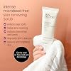 SKIN DOCTORS Exfoliating Crystals Face & Body Scrub – Microbead Free Cream Exfoliator with Tea Tree Oil for Acne, Blemishes & Smooth Radiant Skin – 100ml