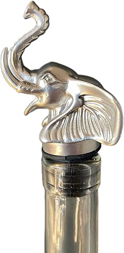 Miniatura 8 de SHEP AERADOR ANIMAL  TOPPER DE BOTELLA DE VINO  BOTELLA DE LICORES  REGALO PARA AMIGOS, FAMILIA  LEÓN  LEO