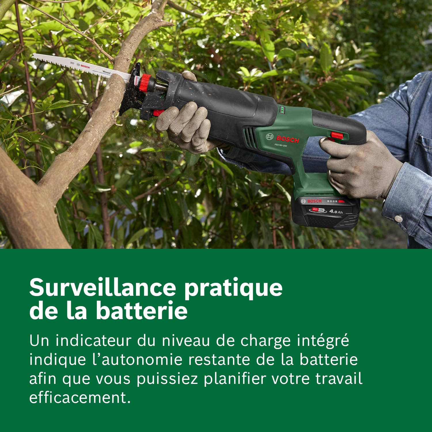 Bosch Scie sabre sans fil PSA18V-200