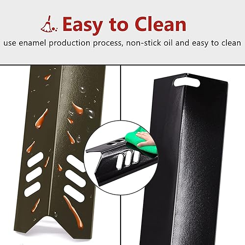 Miniatura 7 de Piezas de repuesto para bandejas de goteo para Dyna-Glo DGF510SBP, DGF510SSP, parrilla de patio trasero BY13-101-001-13, piezas de parrilla BHG