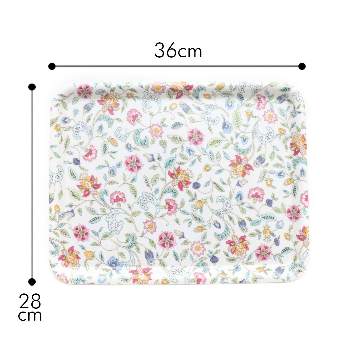 Amazon｜ミントン ハドンホール トレイ 36×28cm ノンスリップ加工 M