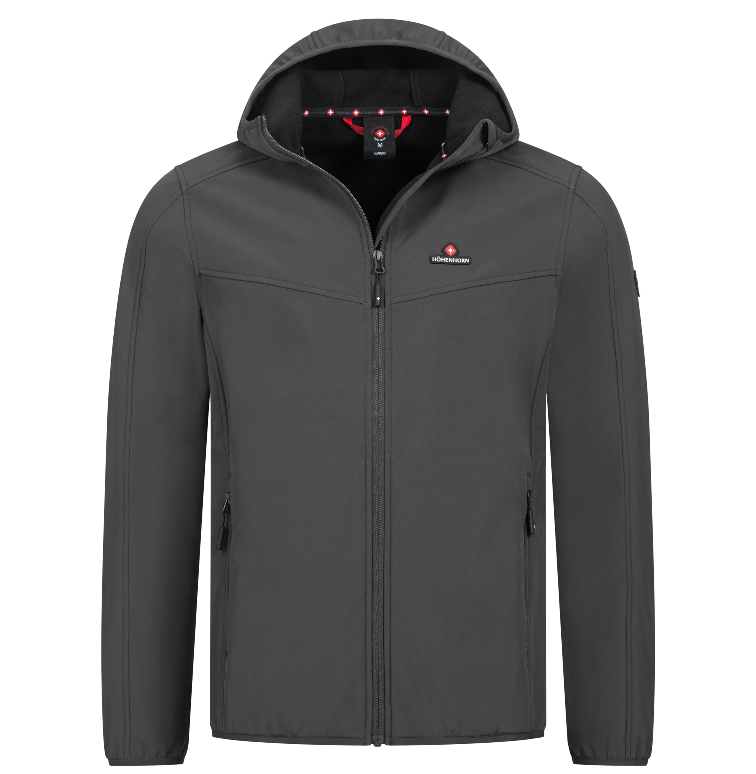 Höhenhorn Alpberg Chaqueta ligera Softshell para hombre, para exteriores, chaqueta de entretiempo