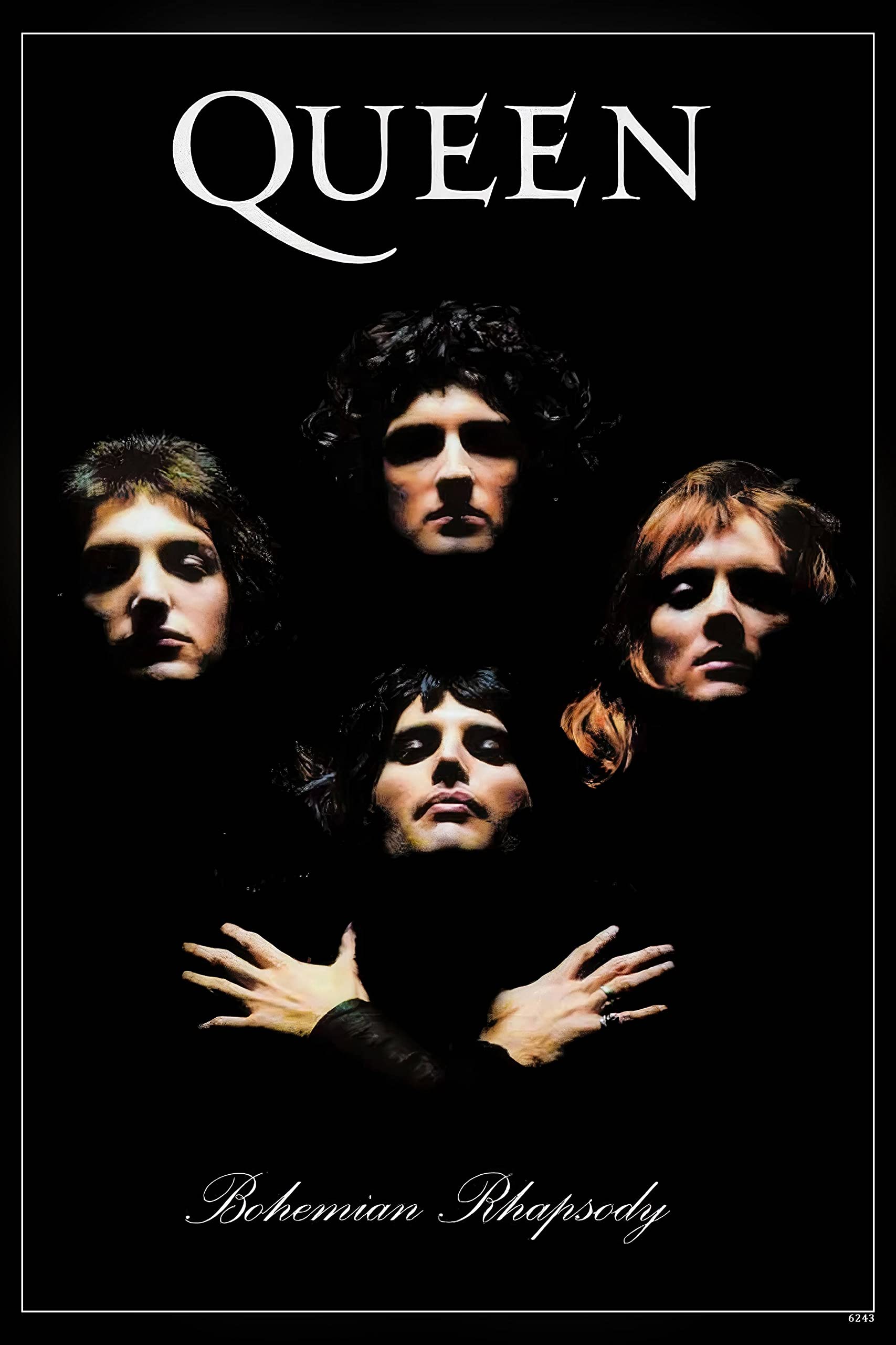 Poster World Queen Bohemian Rhapsody Rock Music Matte Finish Paper Poster Print (Multicolor)