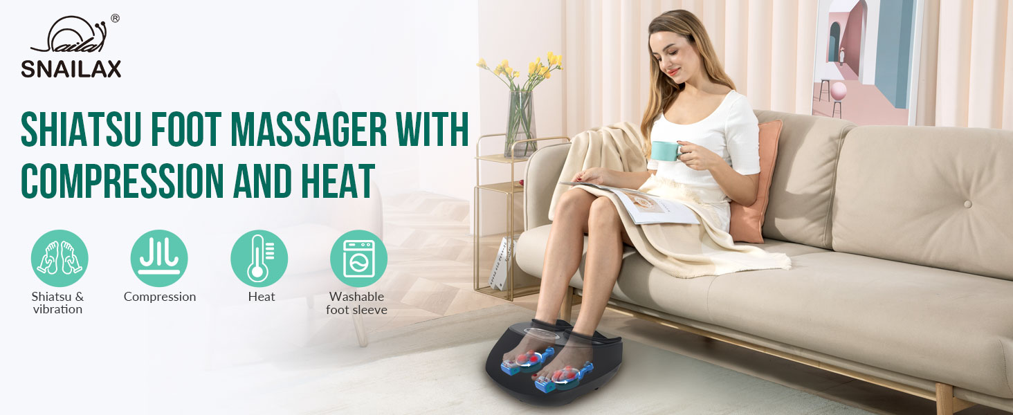 Snailax Shiatsu Foot Massage Machine SLY527