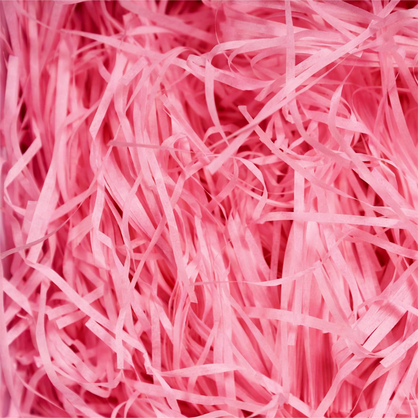 Pink Shredded Tissue Paper 100g, Soft Shredded Paper for Gift Boxes, Hampers, Bags, Birthday, Wedding, Anniversary, Christmas and All Occasions