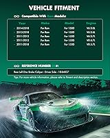 Vista 4 de SCITOO Pinza de freno trasera izquierda con soporte 18-B4837 compatible con Chrysler Aspen 2007-2009 para Dodge para Durango 2004-2009 para Dodge